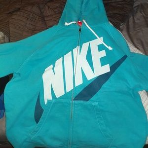 Large Nike full zip hoodie.